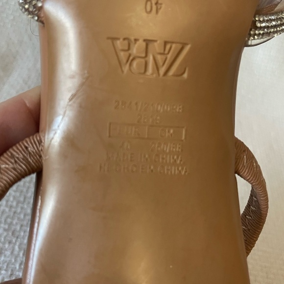 Zara rhinestone sandals - Picture 10 of 12